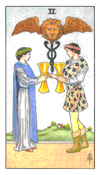 The 2 of Cups